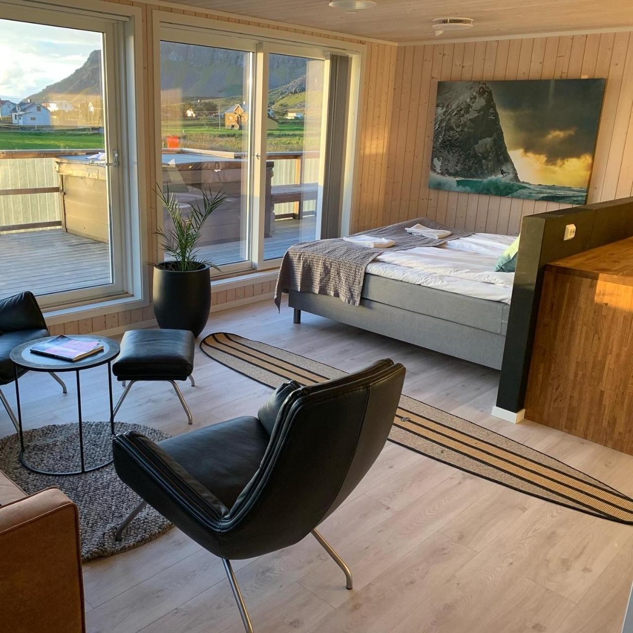 Unstad Arctic Resort Unnstad Εξωτερικό φωτογραφία