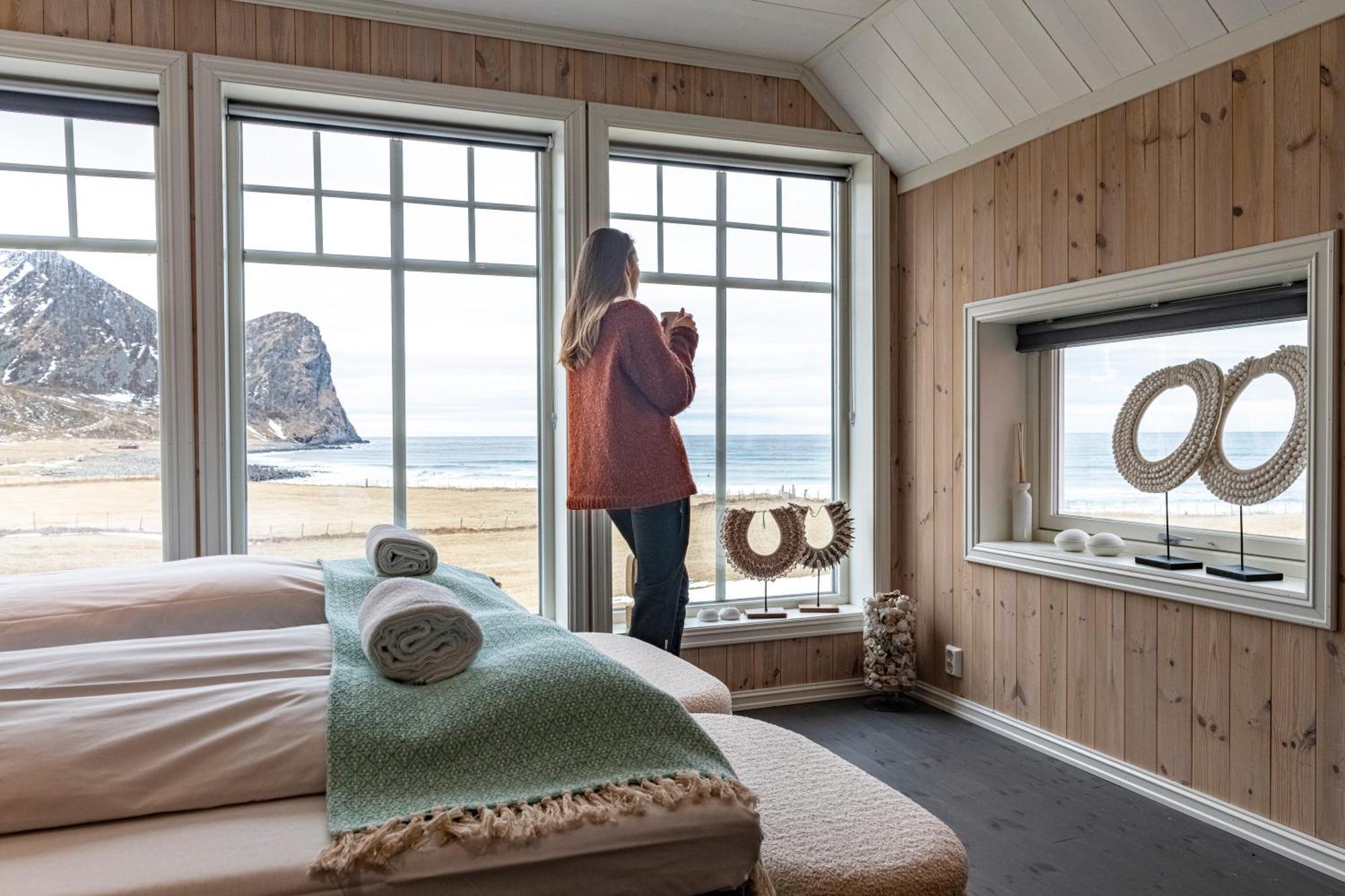 Unstad Arctic Resort Unnstad Εξωτερικό φωτογραφία